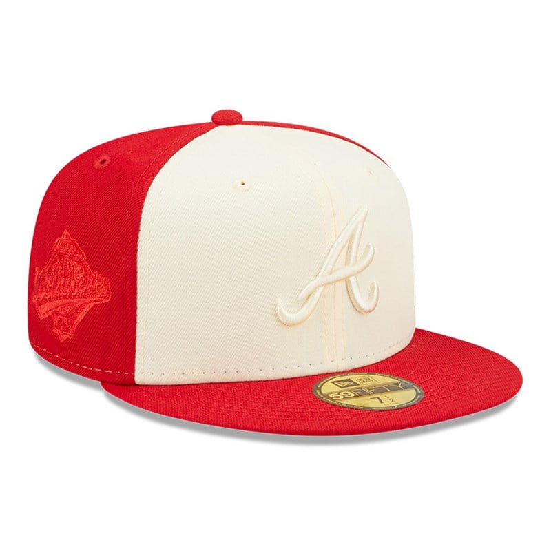 59fifty New Era Rebajas M xico Atlanta Braves MLB 2 tone Fitted