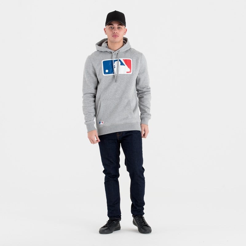 Mlb logo hoodie outlet