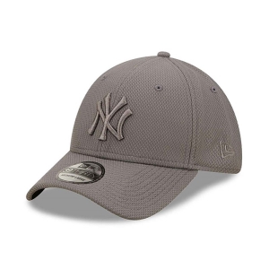 39thirty New Era New York Yankees Diamond Era Stretch Fit Gorras Grises | BNDST-8023