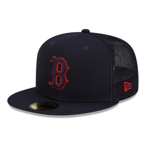 59fifty New Era Boston Sox MLB Batting Practice Gorras Azules | GBPCX-8154
