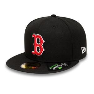 59fifty New Era Boston Sox Repreve Gorras Negros | XMWUH-7904