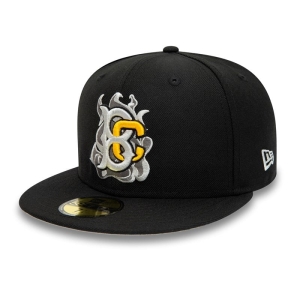 59fifty New Era Brooklyn Cyclones Milb And Fitted Gorras Negros | HVQFG-5247