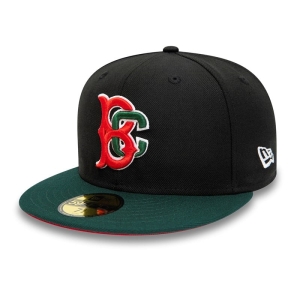 59fifty New Era Brooklyn Cyclones Milb Fitted Gorras Negros | BNIUO-7425