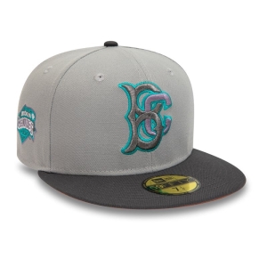 59fifty New Era Brooklyn Cyclones Milb Fitted Gorras Grises | YFVLU-3017