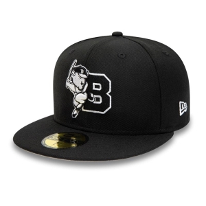 59fifty New Era Buffalo Bisons Milb And Fitted Gorras Negros | UKPJY-6452