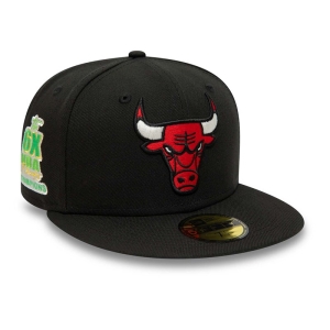 59fifty New Era Chicago Bulls Pop Fitted Gorras Negros | OESWA-4069