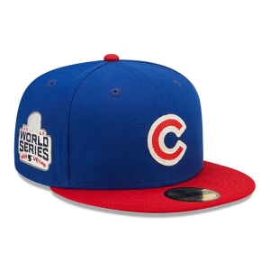 59fifty New Era Chicago Cubs Ne Letterman Fitted Gorras Azules | NJRBQ-6925