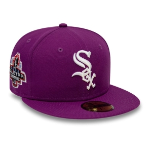 59fifty New Era Chicago Sox Fitted Gorras Morados | JDWLB-8207