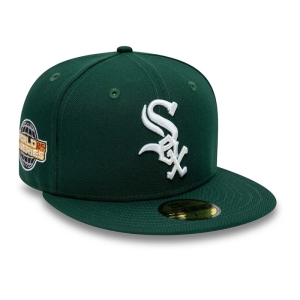 59fifty New Era Chicago Sox Forest Fitted Gorras Verdes | FWSVT-1809