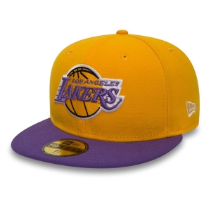 59fifty New Era La Lakers Essential Gorras Amarillos | LYWPQ-1950