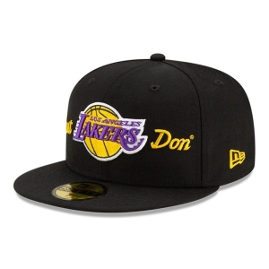 59fifty New Era La Lakers Just Don X NBA Gorras Negros | YARPS-0427