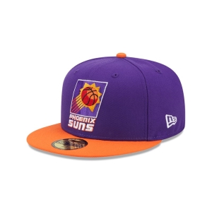 59fifty New Era Suns NBA Classic Fitted Gorras Morados | OVRIC-5704