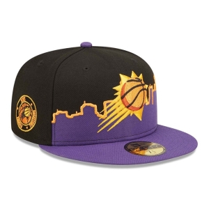 59fifty New Era Suns NBA Tip Off 2022 Fitted Gorras Negros | JUQNP-9752