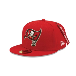 59fifty New Era Tampa Bay Bucccaneers X Alpha Industries Fitted Gorras Rojos | YQKVC-4932