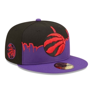59fifty New Era Toronto Raptors NBA Tip Off 2022 Fitted Gorras Negros | HXJBG-3620