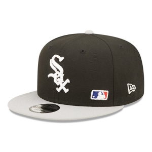 9fifty New Era Chicago Sox MLB Letter Arch Gorras Negros | PAFVB-2549