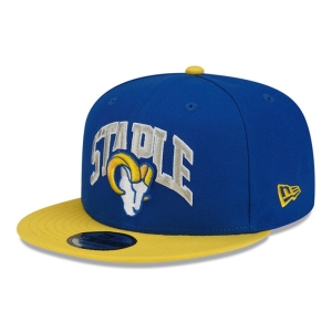 9fifty New Era La Rams X Staple Gorras Azules | RZTVH-6789