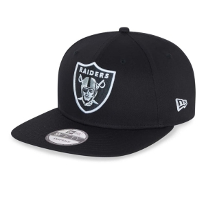 9fifty New Era Las Vegas Raiders NFL Essential Gorras Negros | XJYMT-2675
