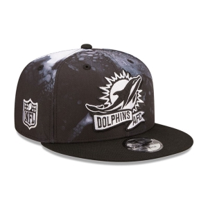 9fifty New Era Miami Dolphins NFL Sideline 2022 Gorras Negros | TZHSX-9276