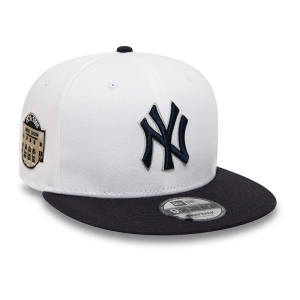 9fifty New Era New York Yankees Crown Patches Gorras Blancos | NHMVZ-4067