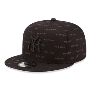 9fifty New Era New York Yankees Monogram Gorras Negros | FQDMZ-8641