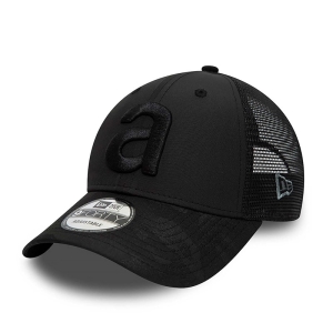 9forty New Era Aprilia Poly Adjustable Gorras Negros | CPDTL-3769
