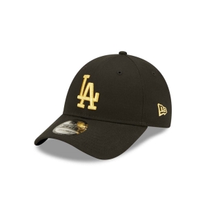 9forty New Era La Dodgers Adjustable Gorras Negros | AWJPS-0432