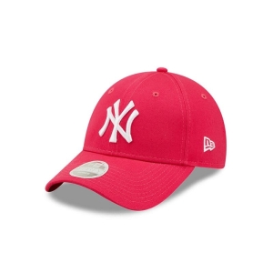 9forty New Era New York Yankees League Essentials Womens Adjustable Gorras Rosas | JYIDA-7462