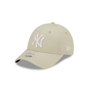 9forty New Era New York Yankees League Essentials Adjustable Gorras Creme | MUNGC-3654