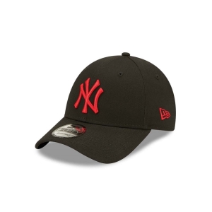 9forty New Era New York Yankees League Essentials Adjustable Gorras Negros | QNTUG-4210