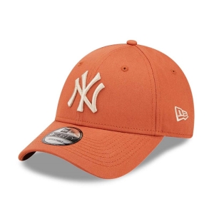 9forty New Era New York Yankees League Essential Adjustable Gorras Naranjas | VJYXT-8346
