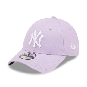 9forty New Era New York Yankees League Essential Adjustable Gorras Morados | XZVOH-4930