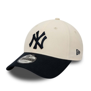9forty New Era New York Yankees MLB Adjustable Gorras Creme | TPGOH-2514