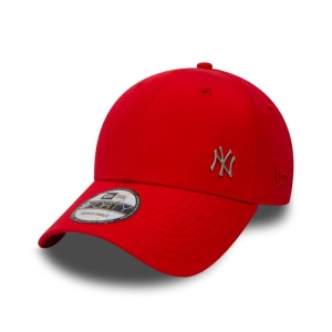 9forty New Era New York Yankees Mini Metal Gorras Rojos | FQEUI-1850