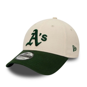 9forty New Era Oakland Athletics MLB Adjustable Gorras Creme | LIRWU-3740