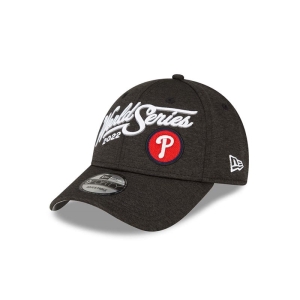 9forty New Era Philadelphia Phillies MLB League Champions Adjustable Gorras Negros | NYHLF-6723
