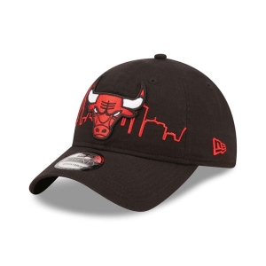9twenty New Era Chicago Bulls NBA Tip Off 2022 Adjustable Gorras Negros | LJGHX-1394