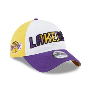 9twenty New Era La Lakers NBA Back Half Adjustable Gorras Morados | BAFPN-1375