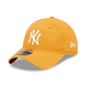 9twenty New Era New York Yankees League Essential Adjustable Gorras Naranjas | KQGLW-2639
