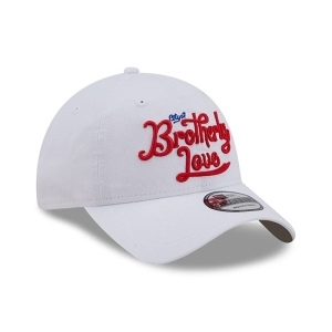 9twenty New Era Philadelphia 76ers Authentics City Edition Adjustable Gorras Blancos | QRJWI-0471