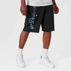 Bermudas New Era La Dodgers MLB Team Colour Agua Print Negros | APMDH-2438