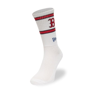 Calcetines New Era Boston Sox MLB Premium Blancos | LHFDC-0528