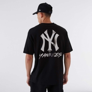 Camiseta New Era New York Yankees MLB Negros | MGBLY-8179