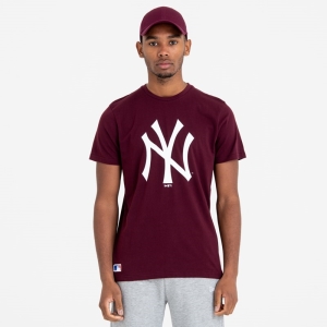Camiseta New Era New York Yankees MLB Team Logo Rojos | GXUMV-6193