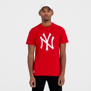 Camiseta New Era New York Yankees Team Logo Rojos | WDRVG-1063