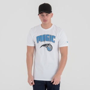 Camiseta New Era Orlando Magic NBA Team Logo Blancos | GJQLF-4195