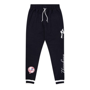 Pantalones Jogger New Era New York Yankees MLB Logo Select Azules | UGKZN-1725