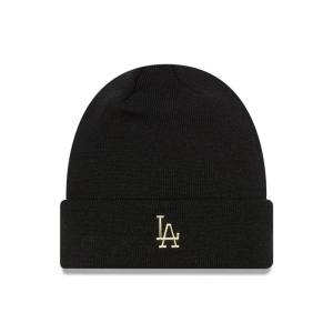 Prendas De Punto New Era La Dodgers Beanie Gorras Negros | EMBSG-3491