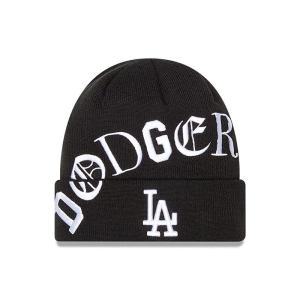 Prendas De Punto New Era La Dodgers Blackletter Negros | ALOGP-6823
