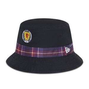 Sombreros De Pescador New Era Scottish Fa Tartan Logo Azules | YLKMH-7946